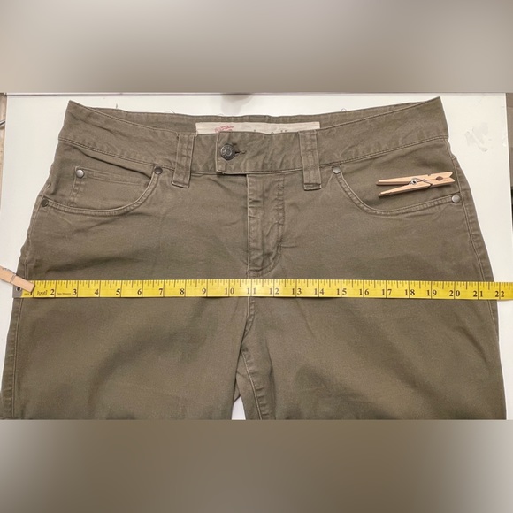 Vintage y2k low-rise Royal Robbins Outdoor Goddess 12 bootcut olive 90s hiking - Picture 8 of 13